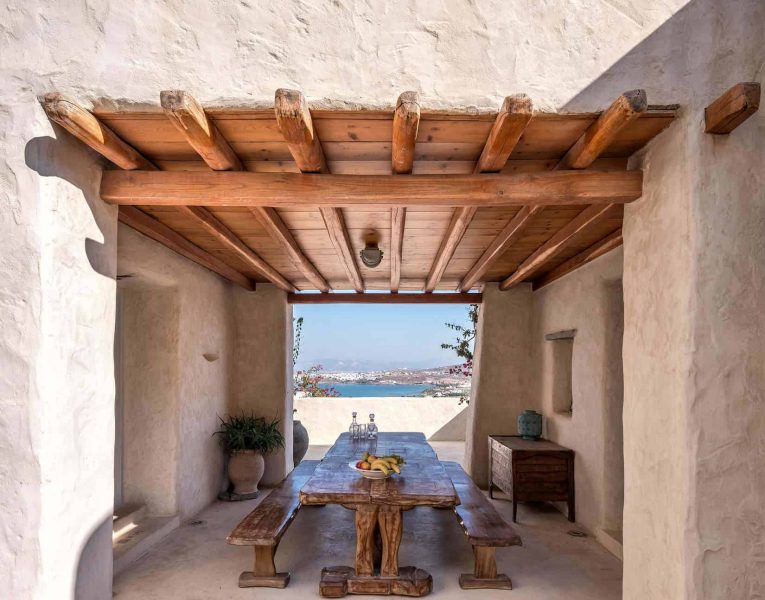 Villa Ninemia in Paros Greece, outdoor, by Olive Villa Rentals