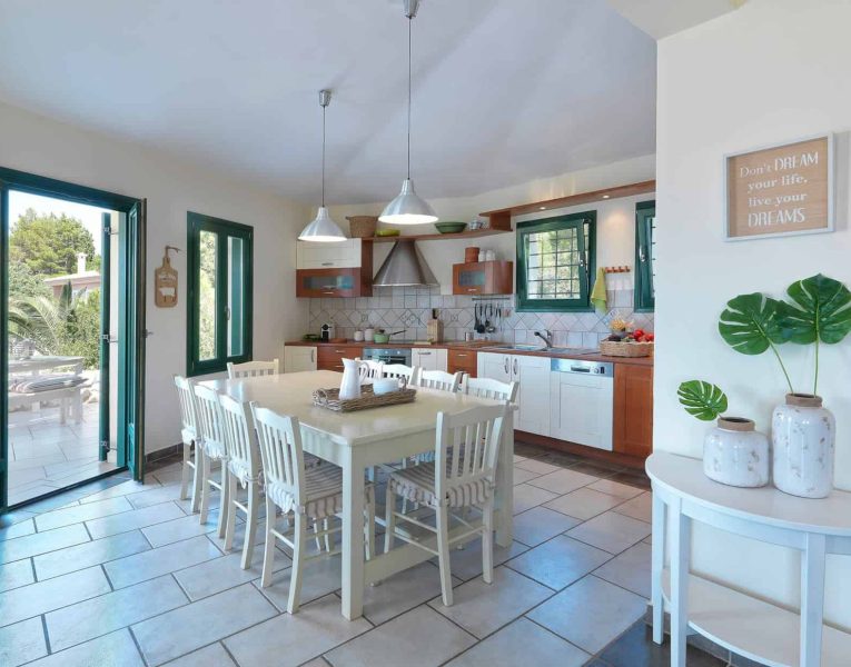 Villa Anais in Porto Heli, kitchen, by Olive Villa Rentals