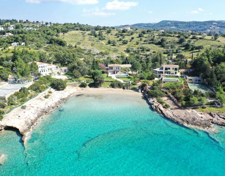 Villa Anais in Porto Heli, outdoors, by Olive Villa Rentals