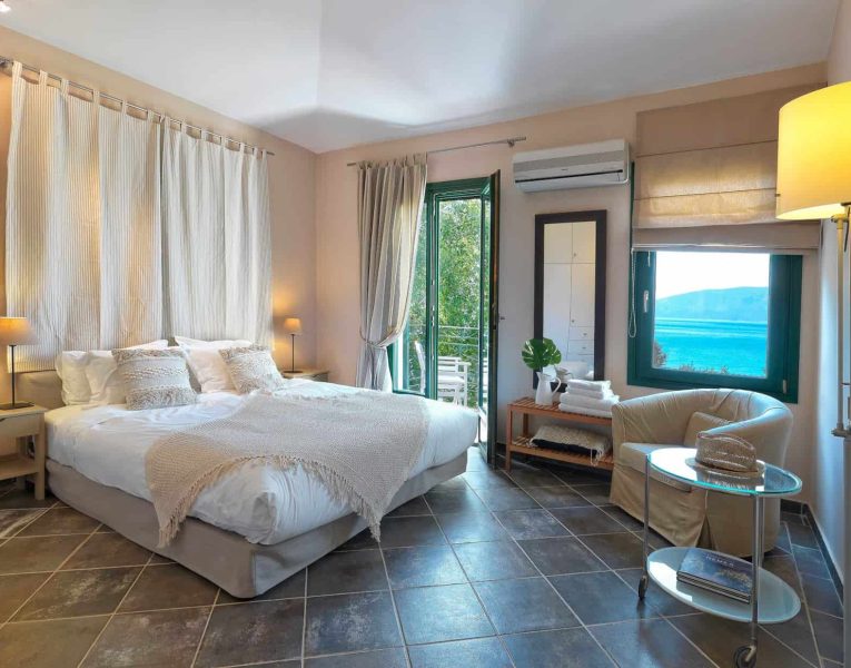 Villa Anais in Porto Heli, bedroom, by Olive Villa Rentals