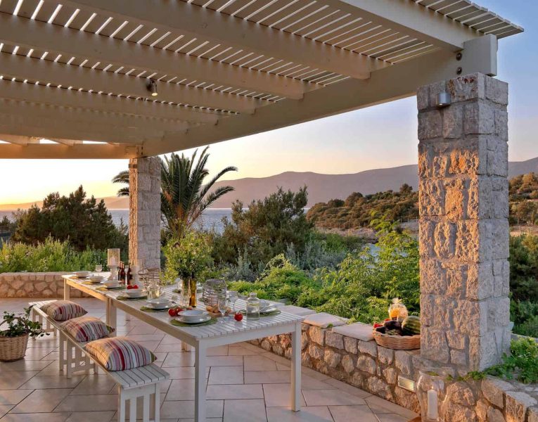 Villa Anais in Porto Heli, outdoors, by Olive Villa Rentals