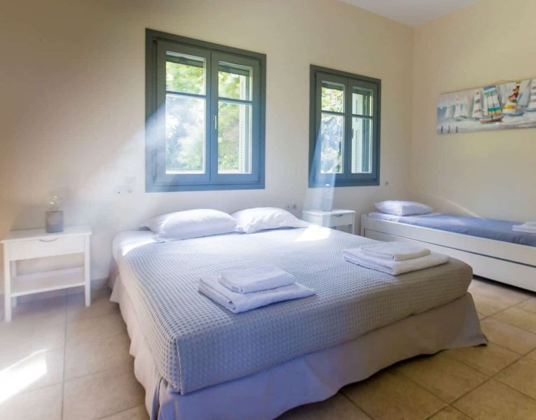Villa Aureli in Porto Heli, bedroom, by Olive Villa Rentals