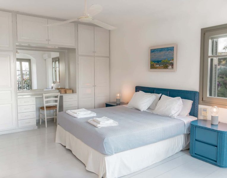 Villa Aureli in Porto Heli, bedroom, by Olive Villa Rentals