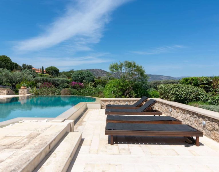 Villa-Camille-Porto Heli-by-Olive-Villa-Rentals-pool-area-exterior