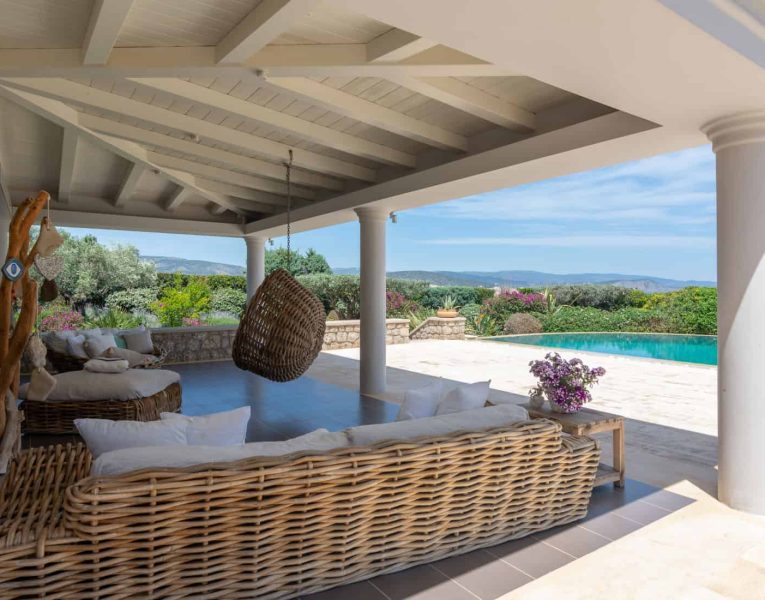 Villa-Camille-Porto Heli-by-Olive-Villa-Rentals-sitting-area-exterior