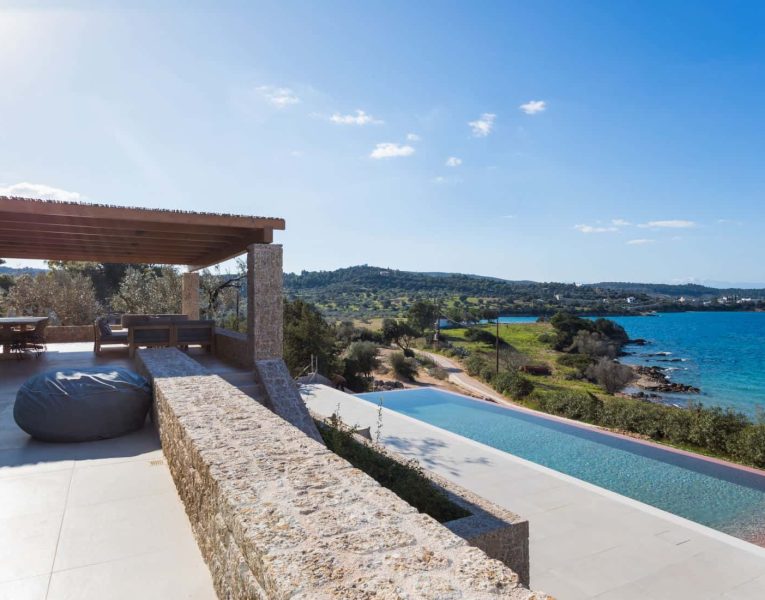 Villa Estee in Porto Heli, outdoors, by Olive Villa Rentals