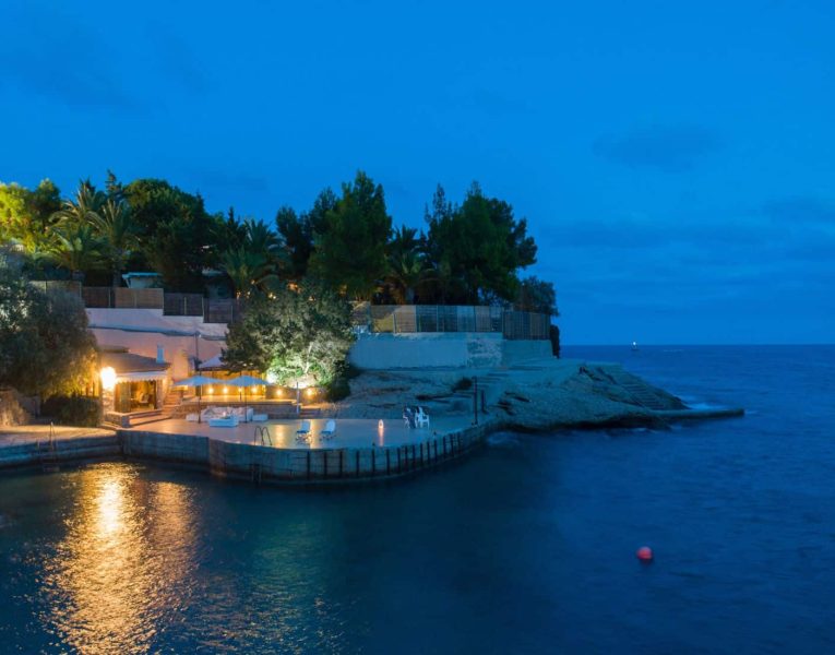 Villa-Rafaella-Porto Heli-by-Olive-Villa-Rentals-dock-night