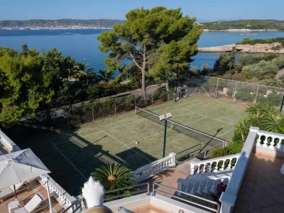 Villa-Rafaella-Porto Heli-by-Olive-Villa-Rentals-tennis-court