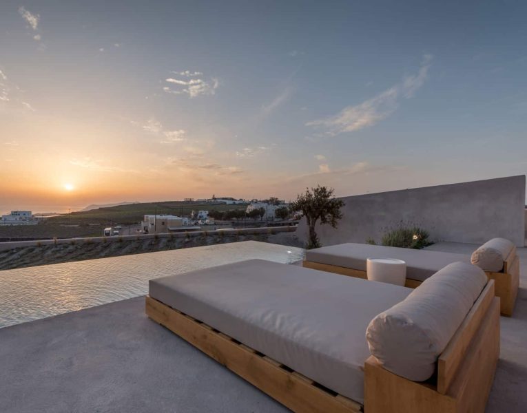 Villa-Nefeli-Santorini-by-Olive-Villa-Rentals-evening-views