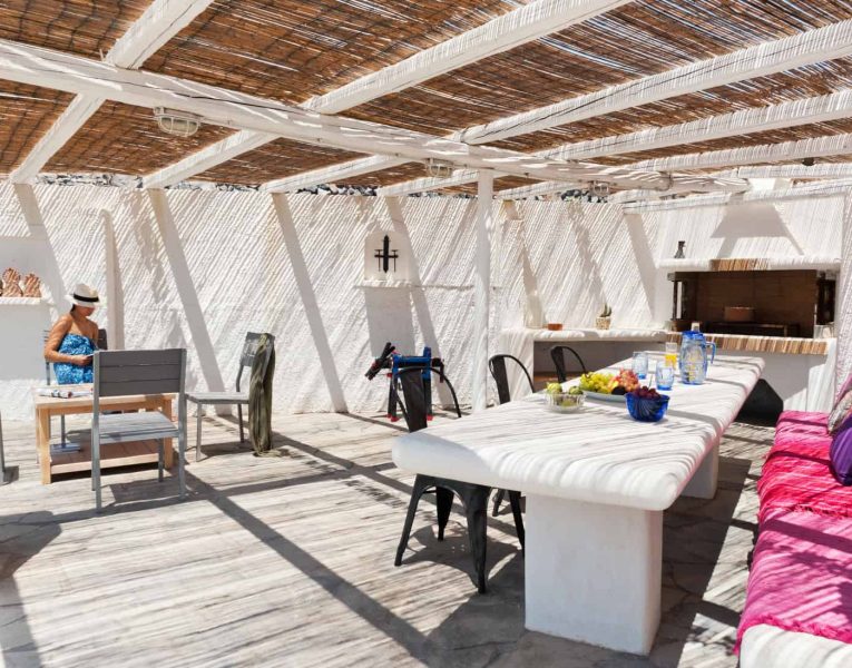 Villa Rosalin in Santorini, outdoor, by Olive Villa Rentals