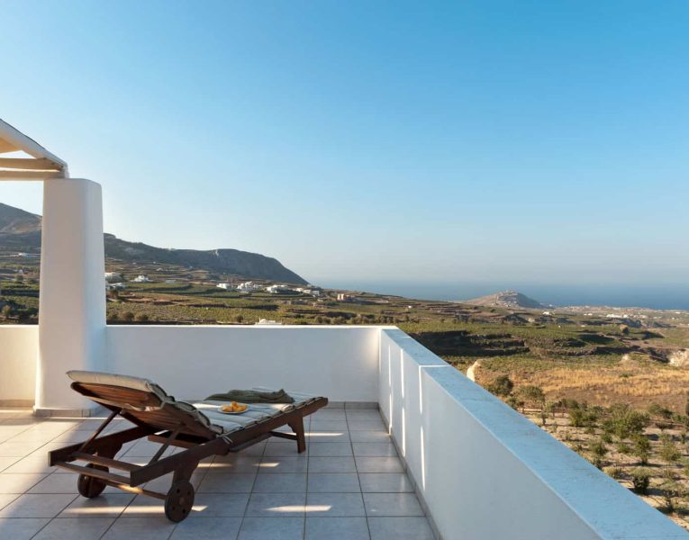 Villa Rosalin in Santorini, outdoor, by Olive Villa Rentals
