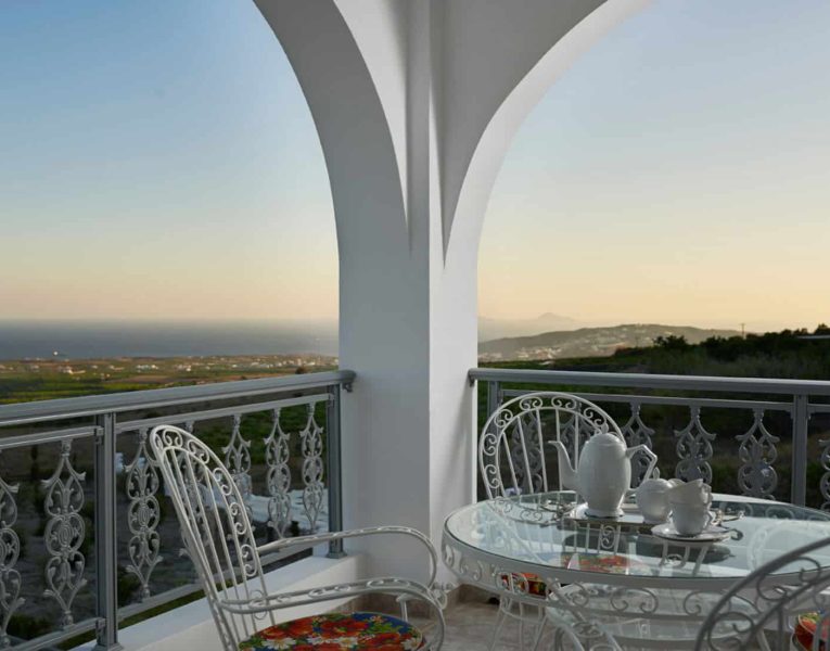 Villa Rosalin in Santorini, outdoor, by Olive Villa Rentals