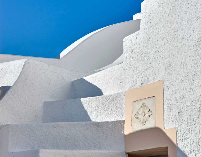 Villa Tramonto in Santorini Greece, outdoor, by Olive Villa Rentals