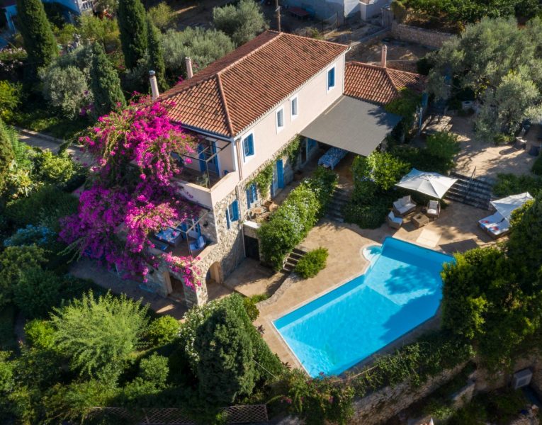 Villa Bougainville in Spetses by Olive Villa Rentals