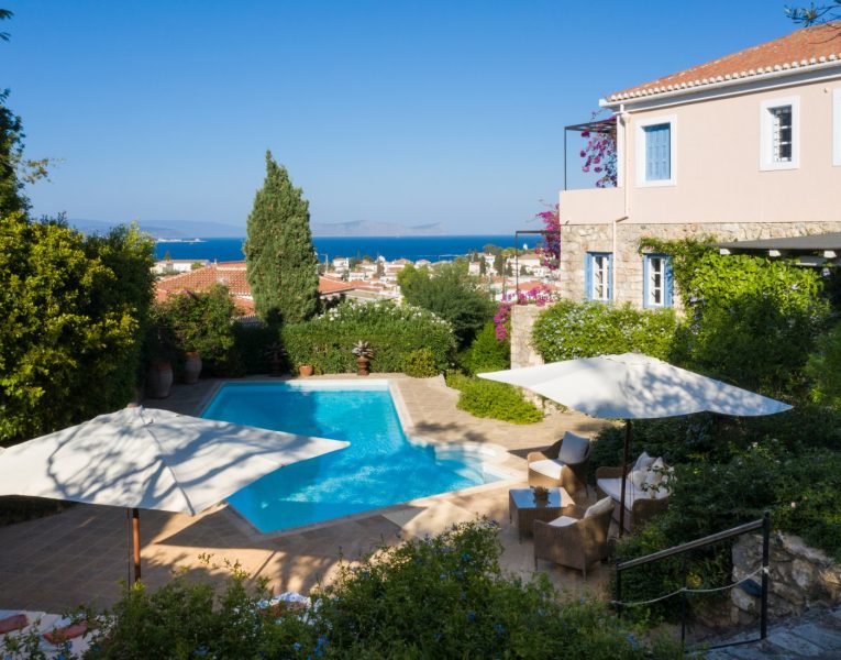 Villa Bougainville in Spetses by Olive Villa Rentals