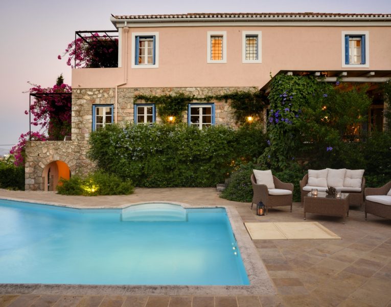 Villa Bougainville in Spetses by Olive Villa Rentals