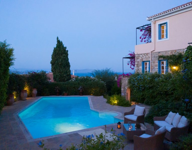 Villa Bougainville in Spetses by Olive Villa Rentals