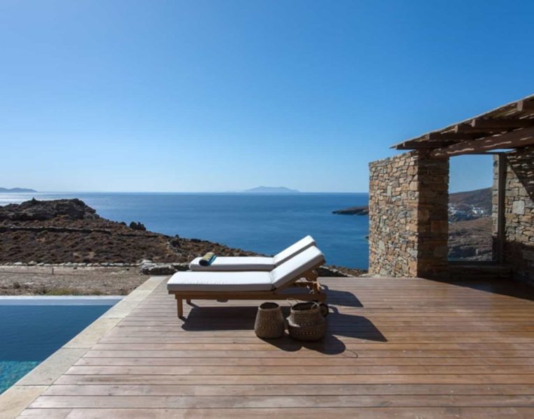 Villa Luna in Tinos, outdoors, by Olive Villa Rentals