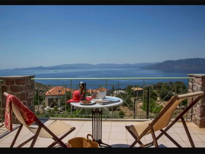Villa Carmina in Aaegina, balcony, by Olive Villa Rentals