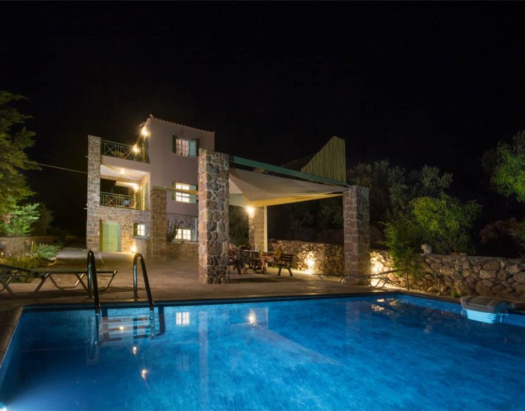 Villa Cerise in Aaegina, pool, by Olive Villa Rentals