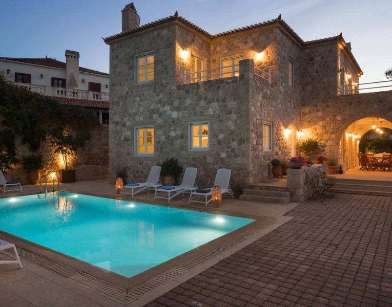 Villa- Arte-Spetses-by-Olive-Villa-Rentals-exterior-area-evening