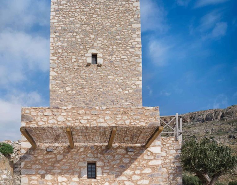 Torre di Mani-Mani-Peninsula-by-Olive-Villa-Rentals-tower-view-pool