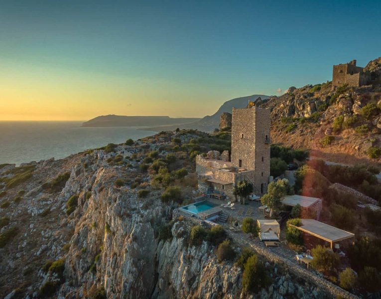 Torre di Mani-Mani-Peninsula-by-Olive-Villa-Rentals-evening-panorama