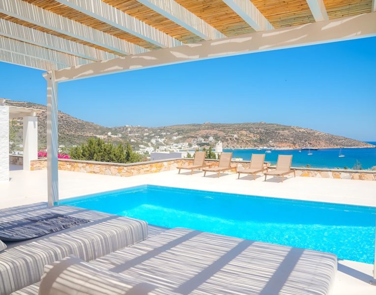 Villa Azul in Sifos by Olive rentals