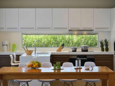 Villa Azzuro in Aegina Greece, kitchen, by Olive Villa Rentals
