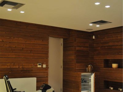 Villa Azzuro in Aegina Greece, gym, by Olive Villa Rentals