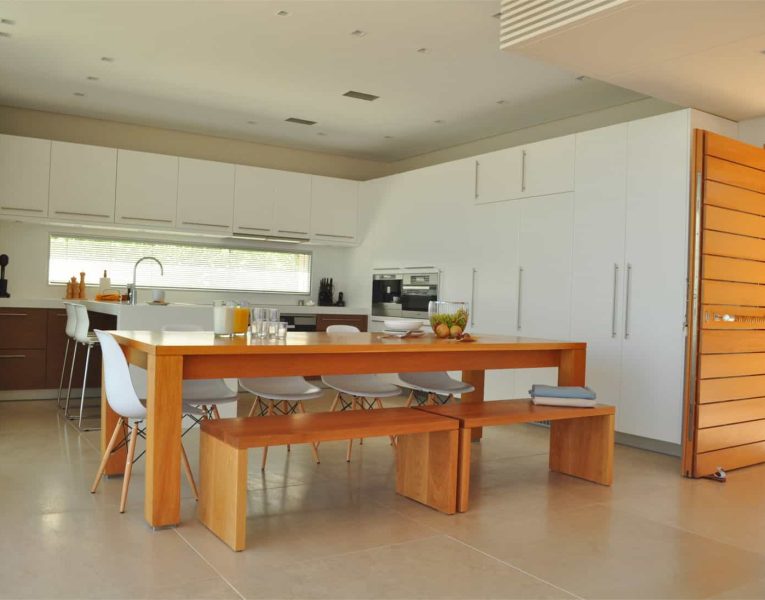 Villa Azzuro in Aegina Greece, kitchen, by Olive Villa Rentals