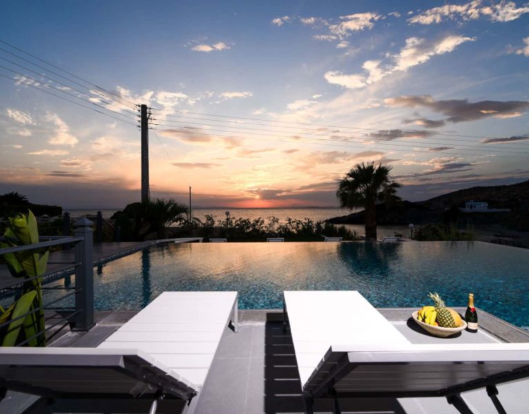 Villa-Cobalt-Athens-by-Olive-Villa-Rentals-evening-views-pool-area