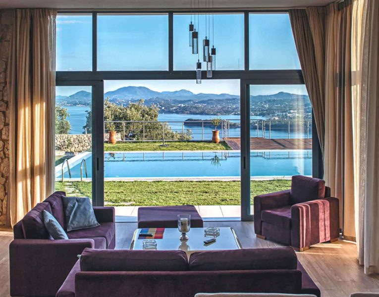 Villa-Amaya-Corfu-by-Olive-Villa-Rentals-living-area-pool-views