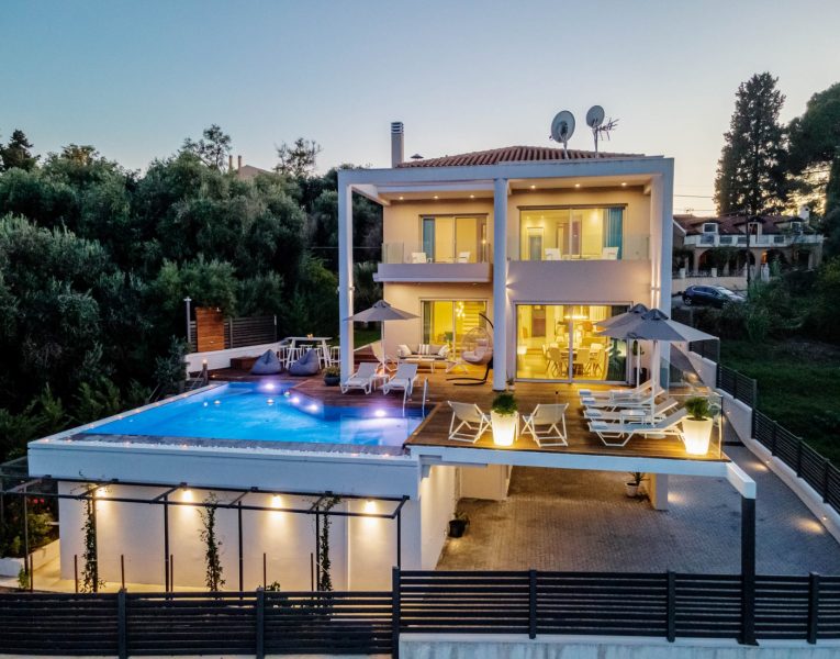 Villa Celestial in Corfu by Olive Villa Rentals