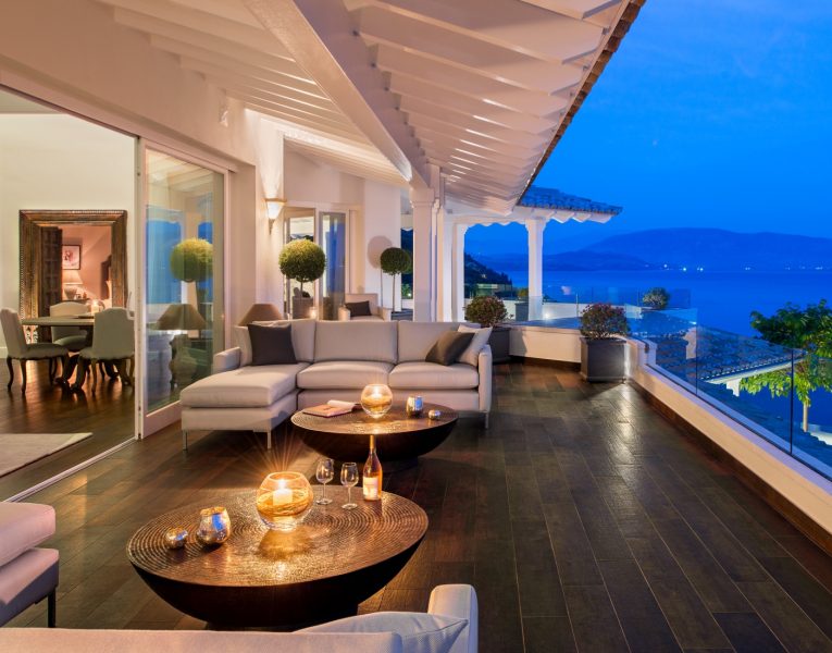 Villa-Sublime-Corfu-by-Olive-Villa-Rentals-night-lounge-area