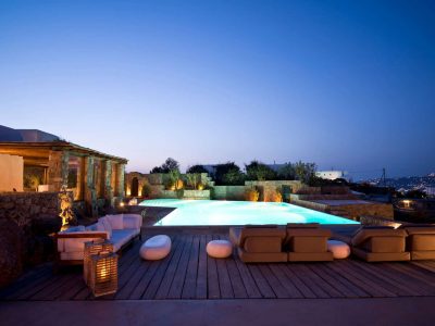 Villa-Amerope-Mykonos-by-Olive-Villa-Rentals-exterior-pool-area-lights