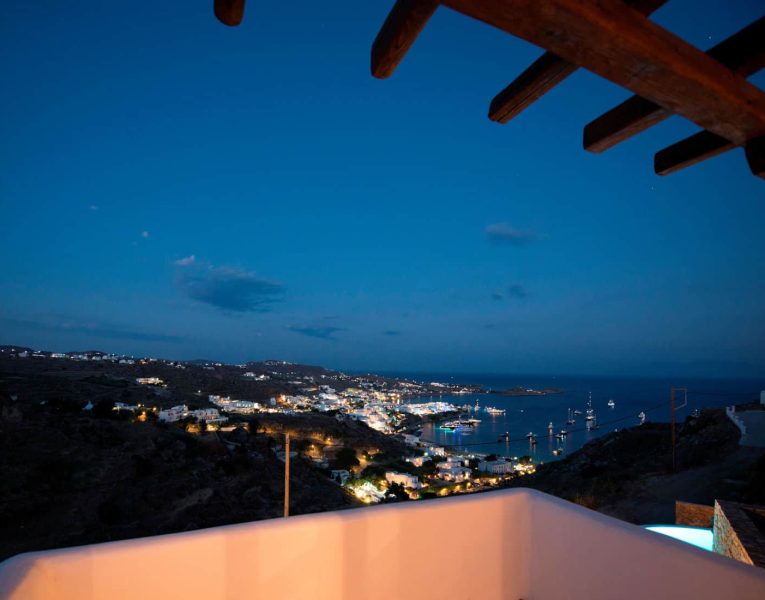 Villa-Delphin-Corfu-by-Olive-Villa-Rentals-night-lights-exterior