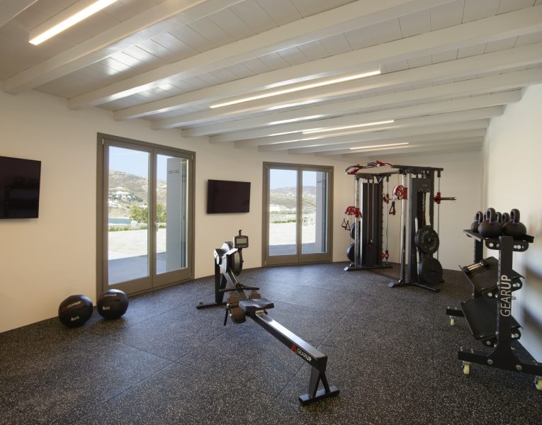 Villa-Grace-Mykonos-by-Olive-Villa-Rentals-gym