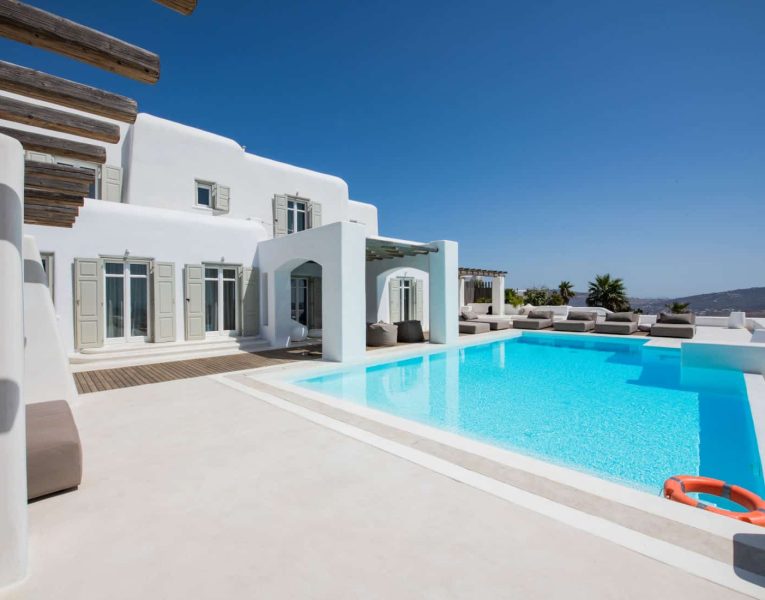 Villa- Margarita-Mykonos-by-Olive-Villa-Rentals-pool-area
