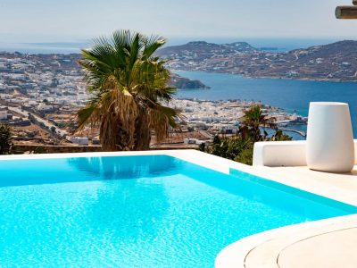 Villa- Martini-Mykonos-by-Olive-Villa-Rentals-exterior-pool-area