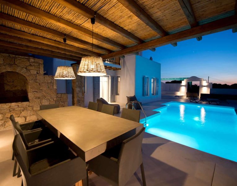 Villa-Tucana-Corfu-by-Olive-Villa-Rentals-pool-area-night-dining
