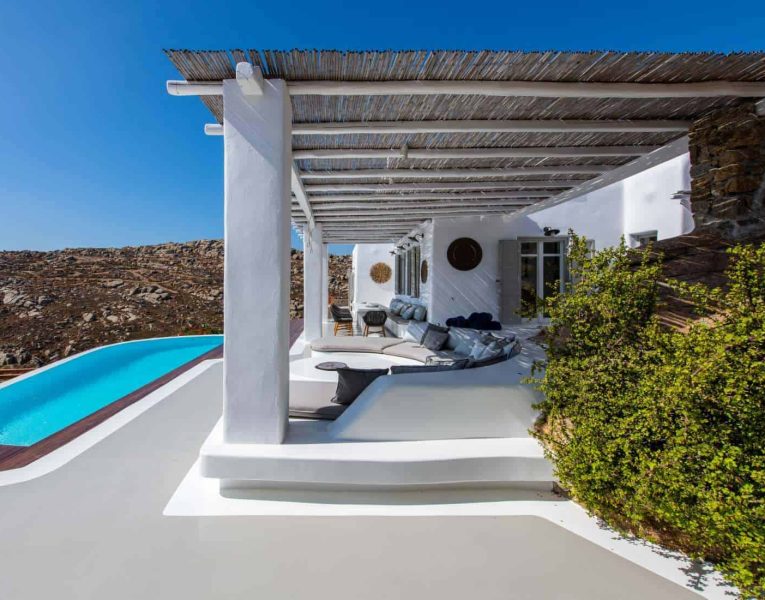 Villa-Myrrini-Mykonos-by-Olive-Villa-Rentals-pool-area