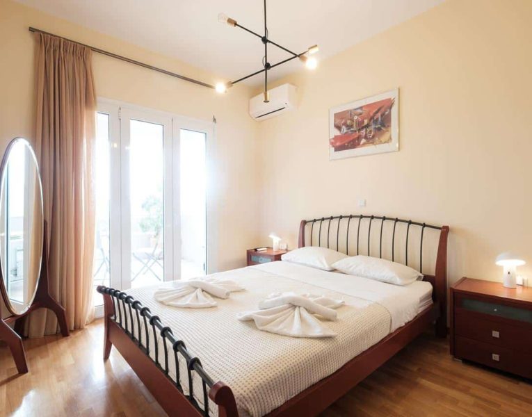 Villa- Amphithea -Nauplion-by-Olive-Villa-Rentals-first-level-bedroom