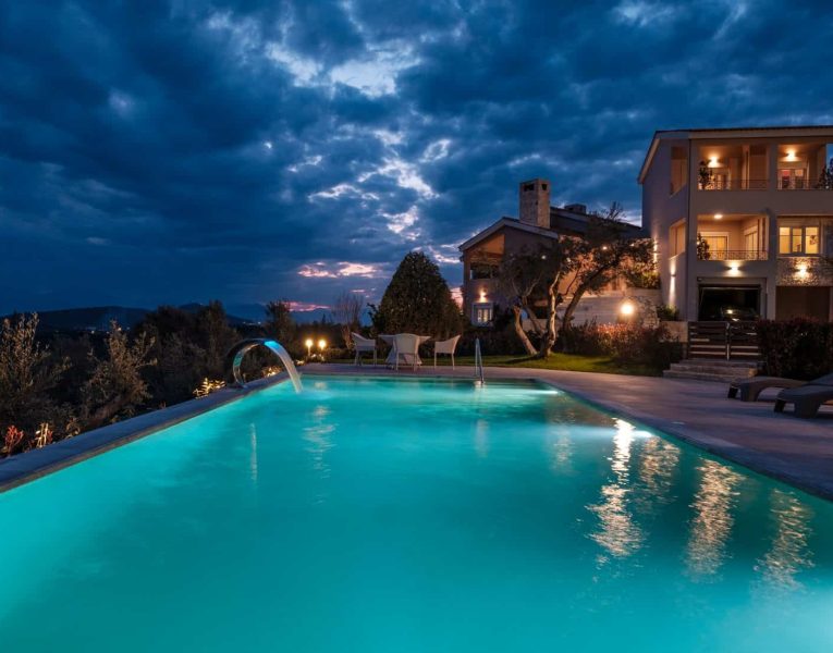 Villa- Amphithea -Nauplion-by-Olive-Villa-Rentals-evening-views-property