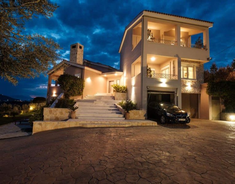 Villa- Amphithea -Nauplion-by-Olive-Villa-Rentals-night-property