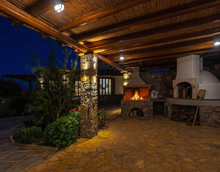 Villa-Hesperis-Crete-by-Olive-Villa-Rentals-night-outdoors-BBQ