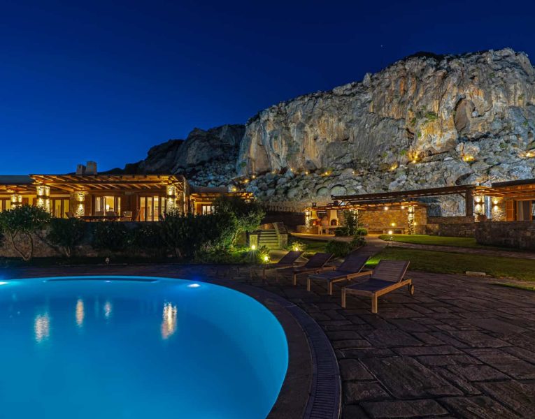 Villa-Hesperis-Crete-by-Olive-Villa-Rentals-night-outdoors-pool