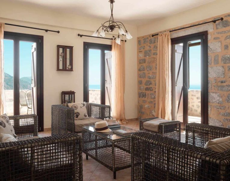 Villa- Roque -Mani-Peninsula-by-Olive-Villa-Rentals--living-room-first-floor