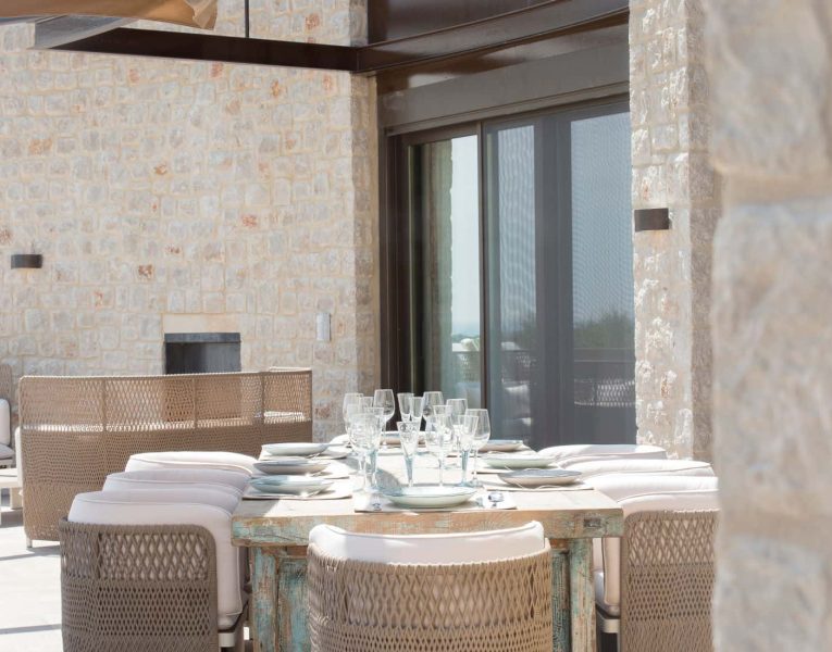 Villa-Rosemary-Pylos-by-Olive-Villa-Rentals-exterior-dining-room