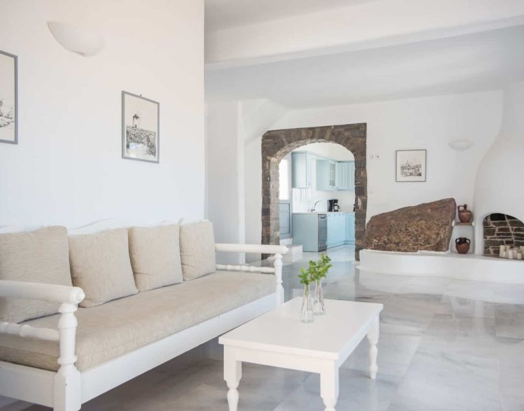 Villa- Coco Complex -Paros-by-Olive-Villa-Rentals-living-room